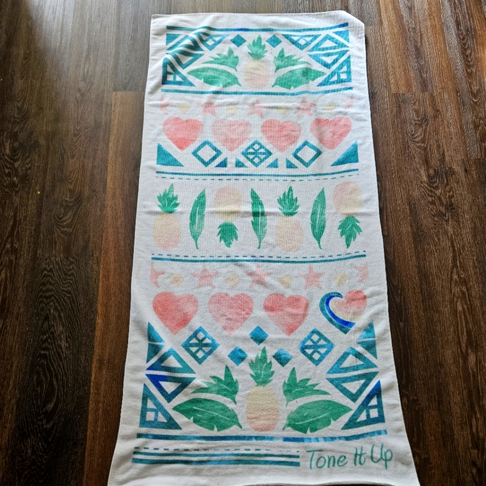 Tone It Up beach towel